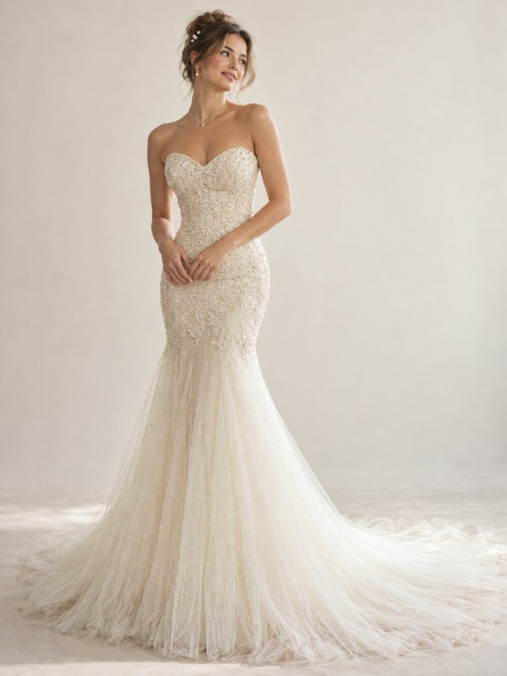 SOPHIA TOLLI Y11625 Amira Designer Wedding Dress Mermaid Gown NEW NWT $1600 MSRP